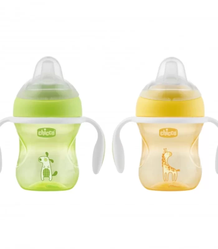 Chicco Yumuşak Uçlu Geçiş Bardağı 4 Ay+ 200 ml Unisex