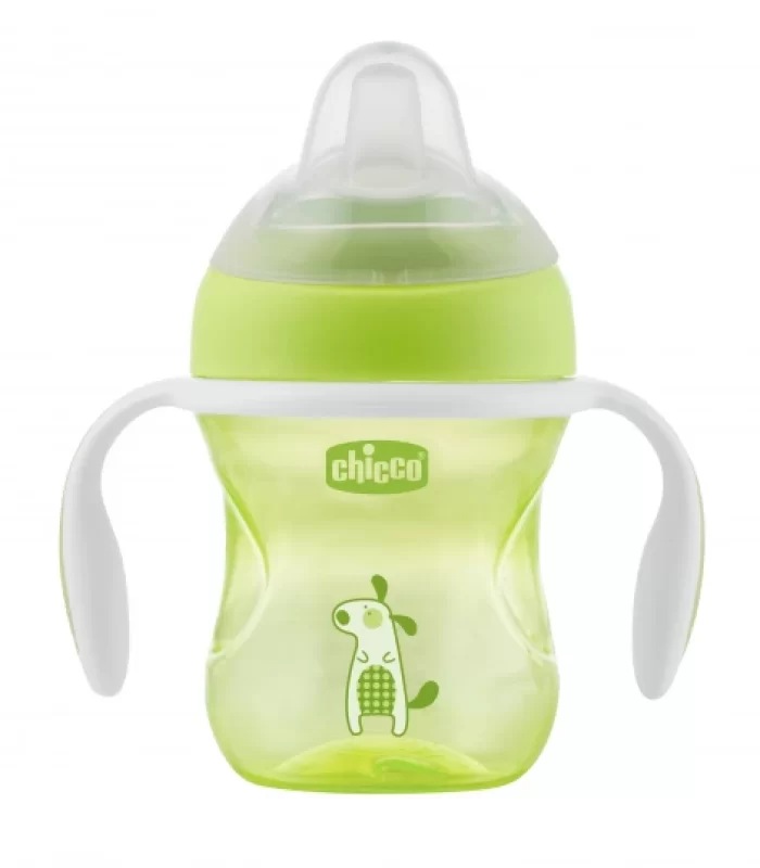 Chicco Yumuşak Uçlu Geçiş Bardağı 4 Ay+ 200 ml Unisex