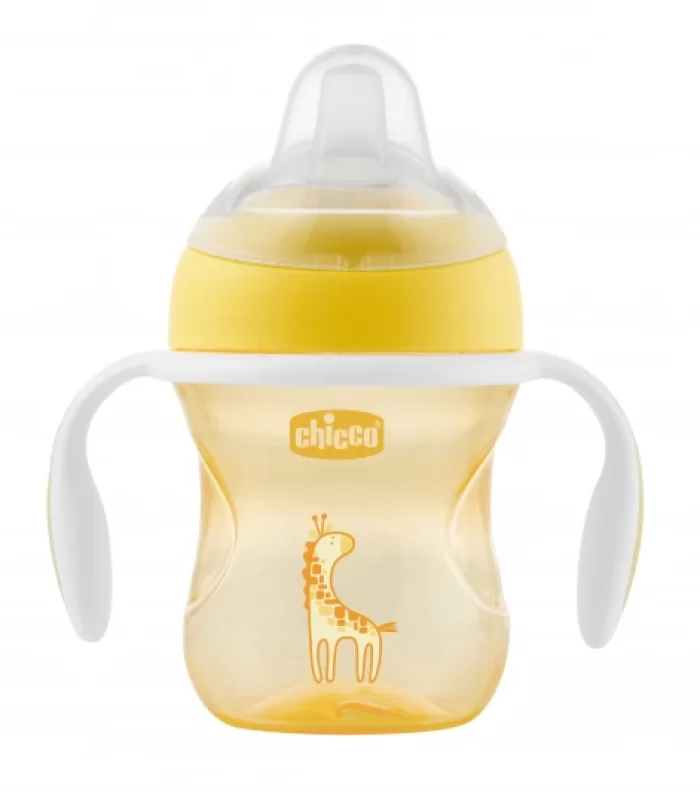 Chicco Yumuşak Uçlu Geçiş Bardağı 4 Ay+ 200 ml Unisex