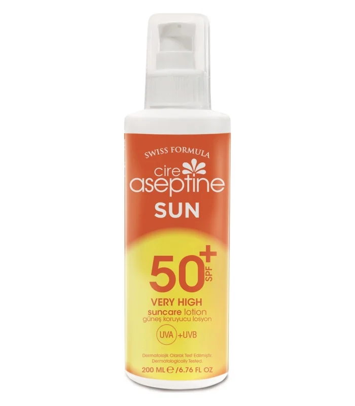 Cire Aseptine Sun Güneş Koruyucu Losyon 50 Spf 200ml