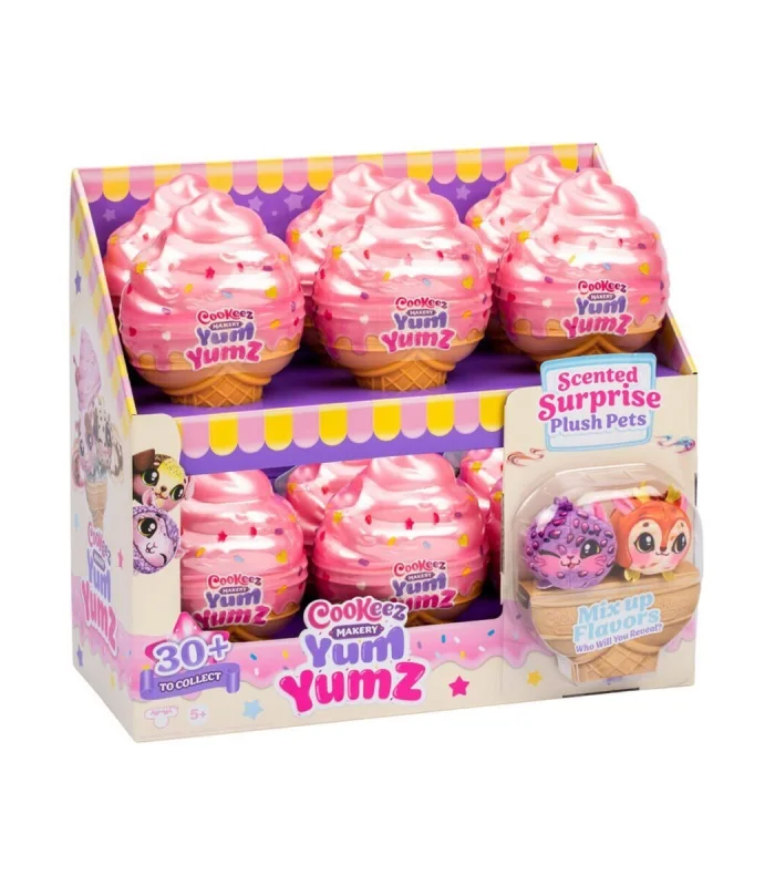 CKE05000 Cookeez Makery Yum Yumz Dondurma İkili Paket Kokulu Peluş