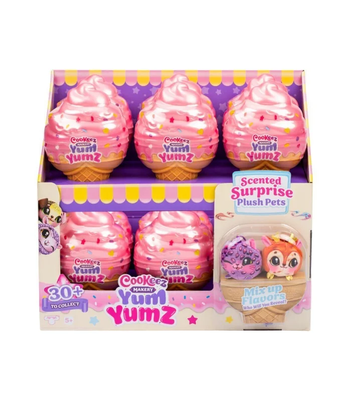CKE05000 Cookeez Makery Yum Yumz Dondurma İkili Paket Kokulu Peluş