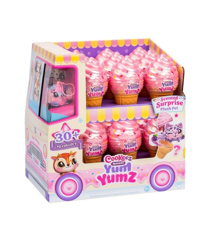 CKE07000 Cookeez Makery Yum Yumz Dondurma Tekli Paket Kokulu Peluş