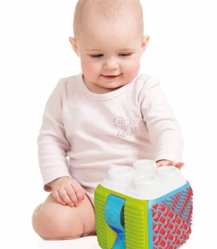 Clementoni Baby Soft Clemmy Yumuşak Blok Duyusal Küp 17902