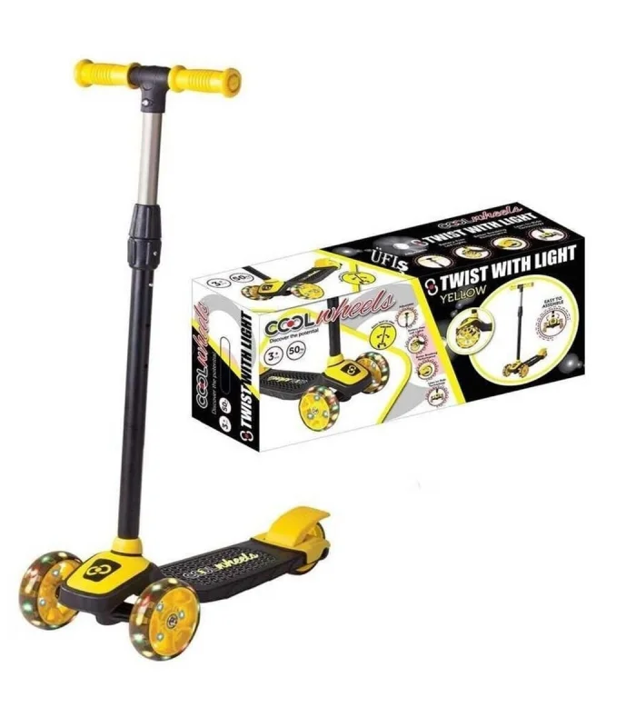 CNSC1-IS CHANKY SCOOTER SARI IŞIKLI KUTULU