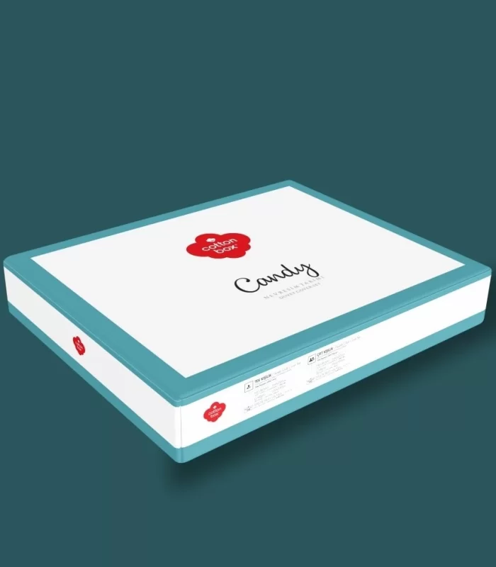Cotton Box Candy Ranforce Nevresim Takımı Tek Kişilik Merri Bej
