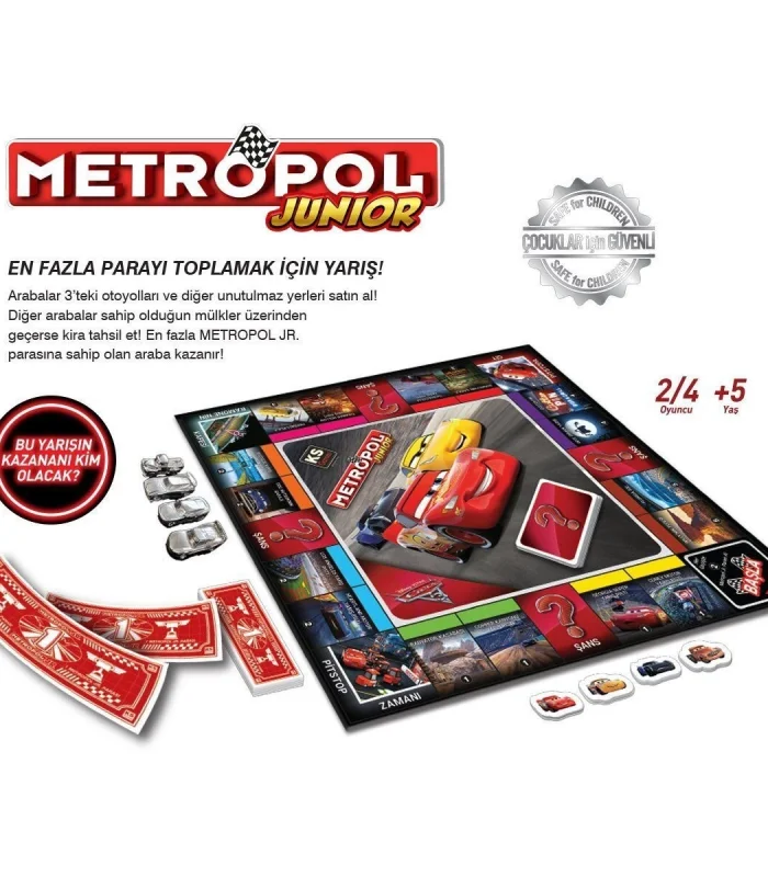 CR 10303 Cars Metropol Junior Oyunu -KS Games