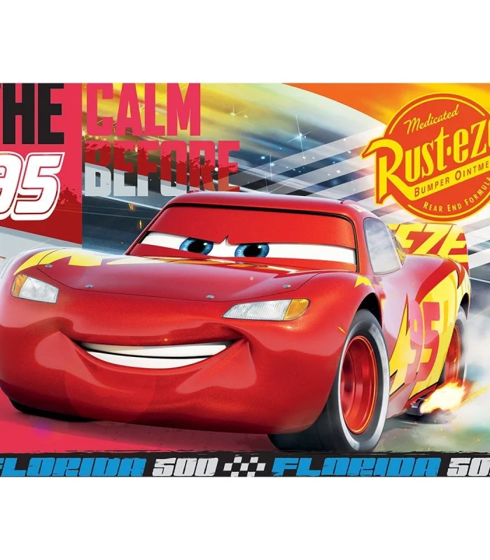 CR709 Cars 50 Parça Çocuk Puzzle -KS Puzzle