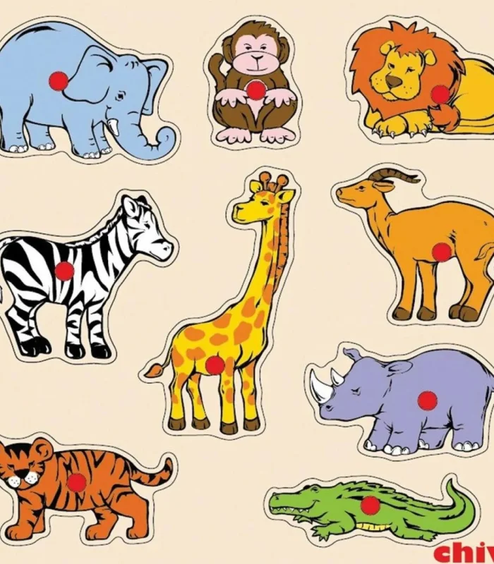 CS-1009 SAFARİ HAYVANLARI AHŞAP YAPBOZ