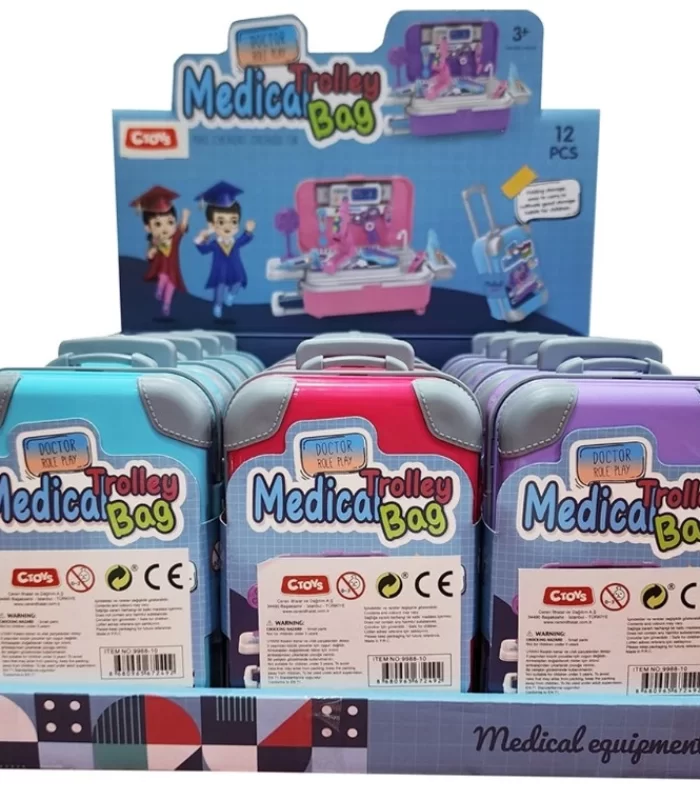 Ctoy Mini Çekçekli Doktor Çantası