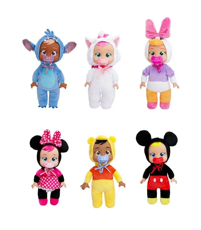 CYB52000 Cry Babies Ağlayan Yumuş Disney Bebekler