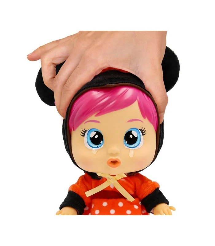 CYB69000 Cry Babies Love and Care Minnie Kostümlü Bebek