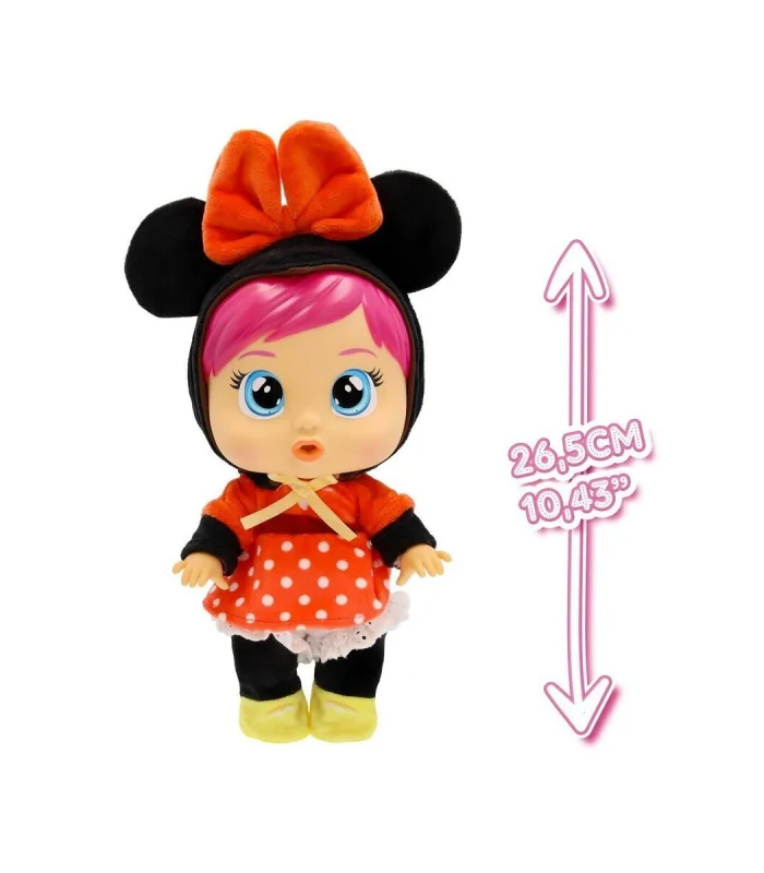 CYB69000 Cry Babies Love and Care Minnie Kostümlü Bebek