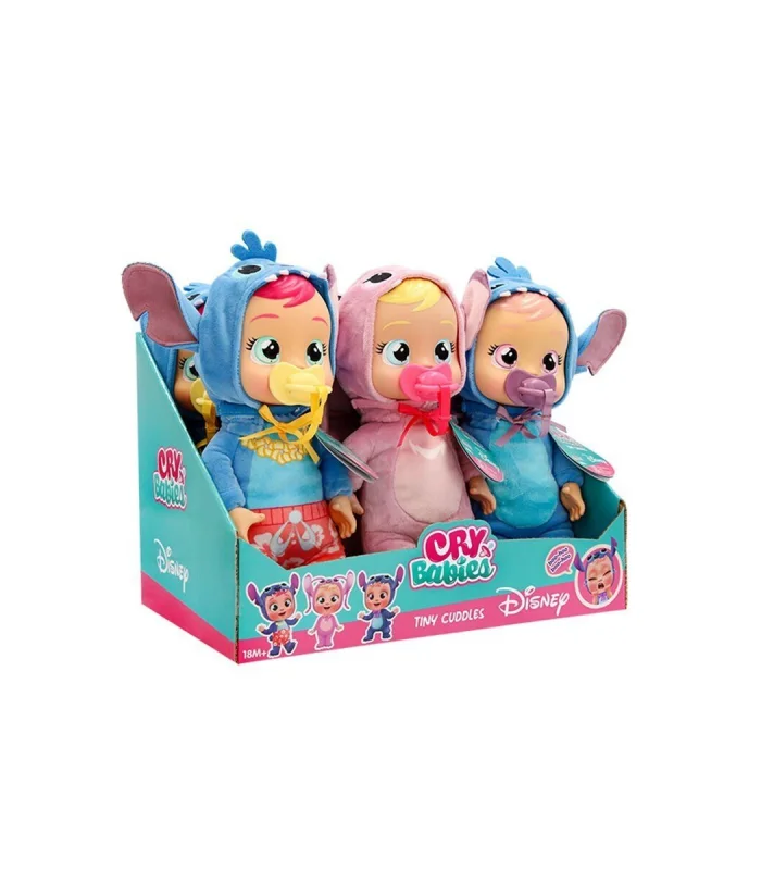 CYB77000 Cry Babies Ağlayan Yumuş Stitch Karakteri Kostümlü