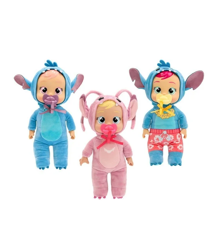 CYB77000 Cry Babies Ağlayan Yumuş Stitch Karakteri Kostümlü