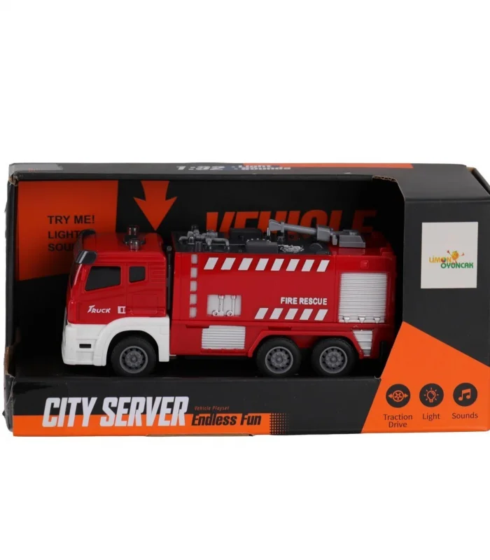 D-002 PİLLİ IŞIKLI İTFAİYE ARACI