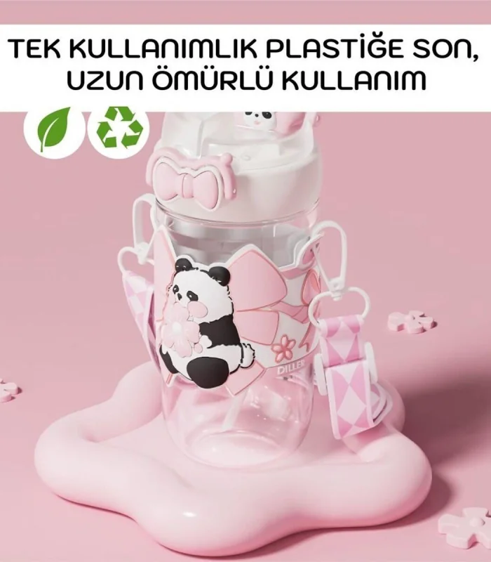 D2518 DILLER 580 ML BOYUN ASKILI TRITAN SU MATARASI