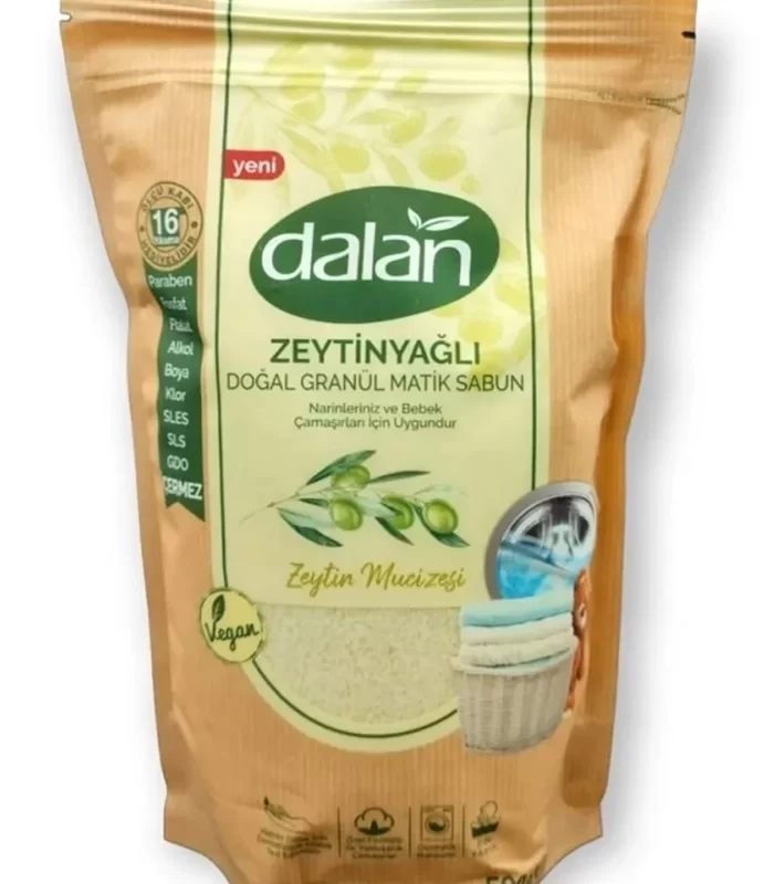 Dalan Zeytinyağlı Doğal Granül Matik Sabun Zeytin Mucizesi 500 Gr