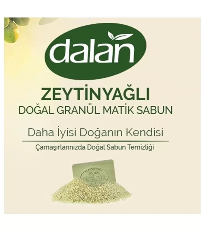 Dalan Zeytinyağlı Doğal Granül Matik Sabun Zeytin Mucizesi 500 Gr