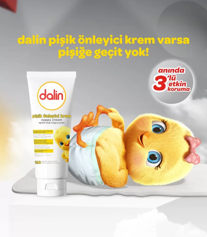 Dalin Bebek Pişik Kremi 100 ml