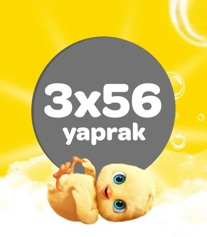 Dalin Islak Pamuk Havlu Mendil 3x56