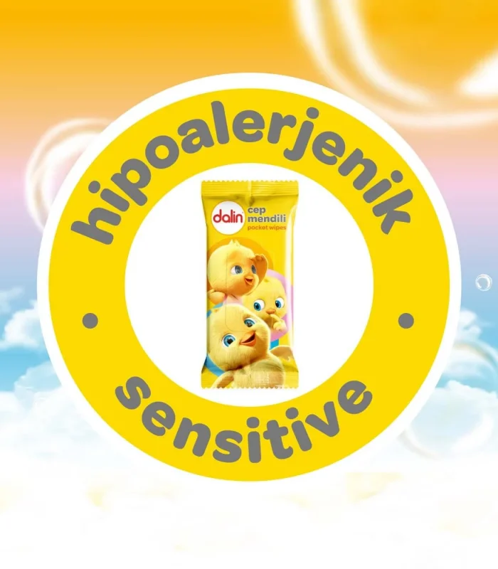 Dalin Klasik Islak Cep Mendil 3x15 Adet