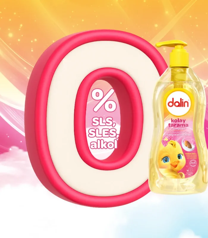 Dalin Kolay Tarama Bebek Şampuanı 700 Ml