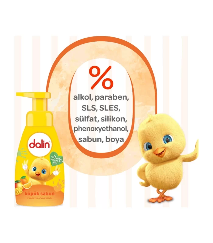 Dalin Köpük Sabun Mango Ve Portakal Kokulu 200 Ml
