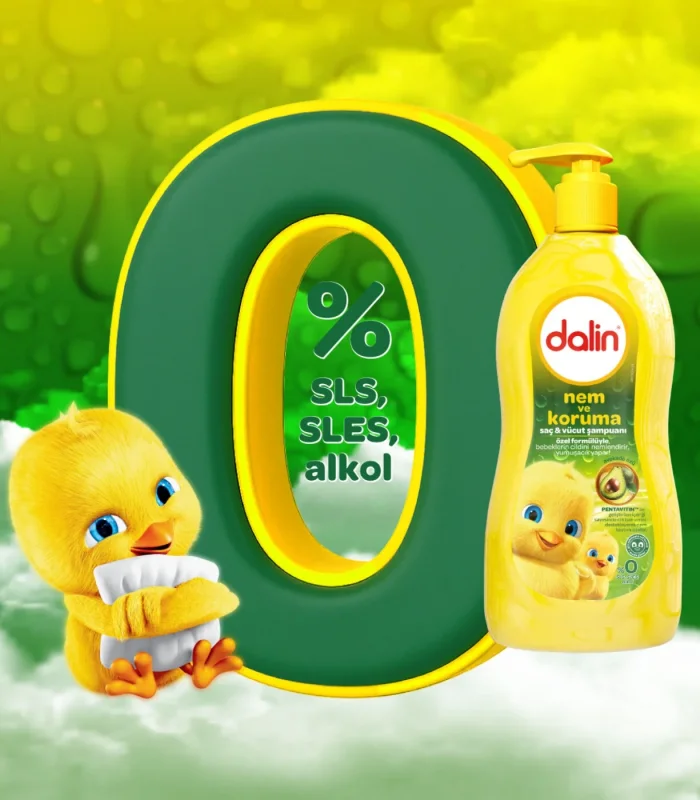 Dalin Nem Koruma Bebek Şampuanı 700 Ml