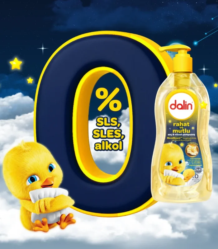 Dalin Rahat Ve Mutlu Bebek Şampuanı 700 Ml