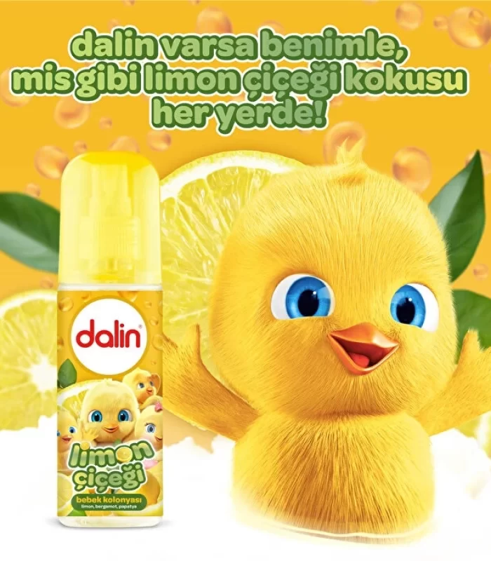 Dalin Sprey Bebek Kolonyası Limon Çiçeği 150 Ml