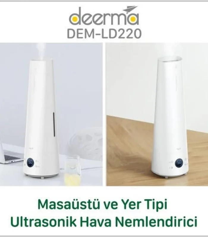 Deerma Uzaktan Kumandalı Ultrasonic Soğuk Buhar Makinesi LD220