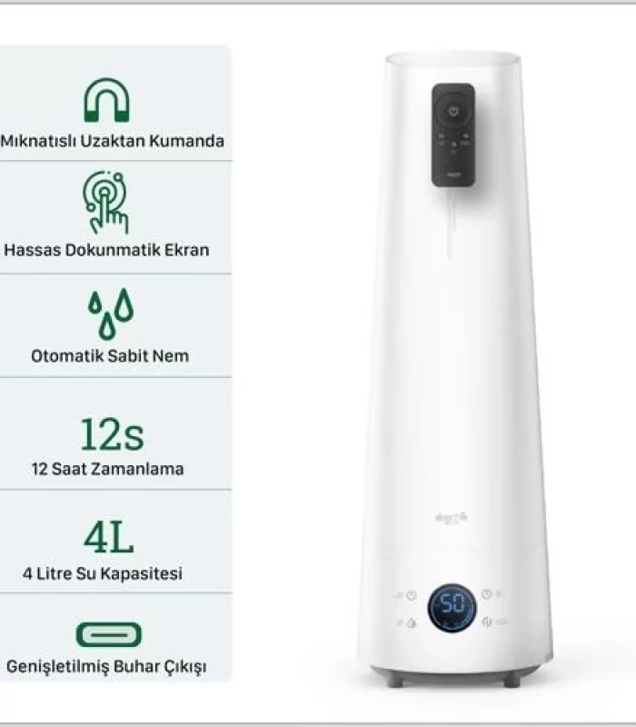 Deerma Uzaktan Kumandalı Ultrasonic Soğuk Buhar Makinesi LD220