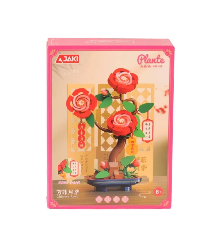 DK001 JAKİ GÜL MODELİ 262 PARÇA BLOCK OYUNCAK