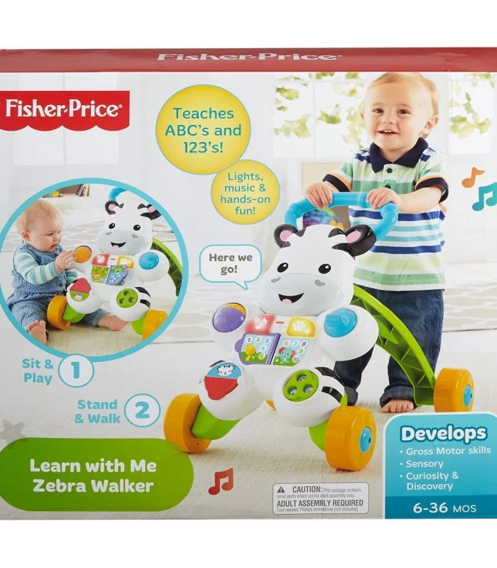 DLD80 Fisher-Price® Melodili Zebra Yürüteç