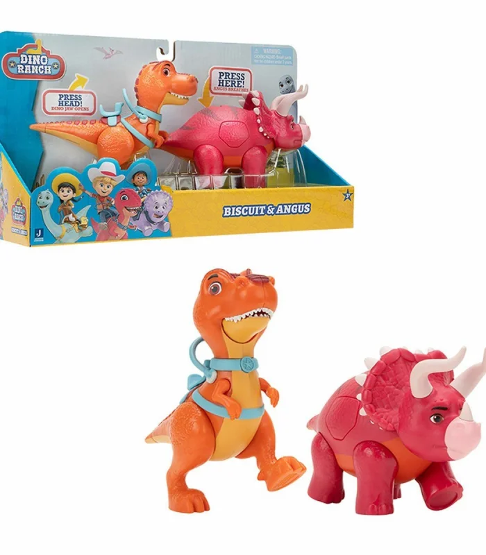 DNA02000 Dino Ranch Delüks Figür Paketi - DNR0007 +3 yaş