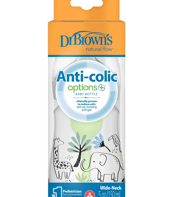 Dr.Browns Geniş Ağız PP Antikolik Options Biberon  150ml Erkek