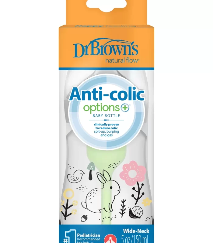 Dr.Browns Geniş Ağız PP Antikolik Options Biberon  150ml Kız