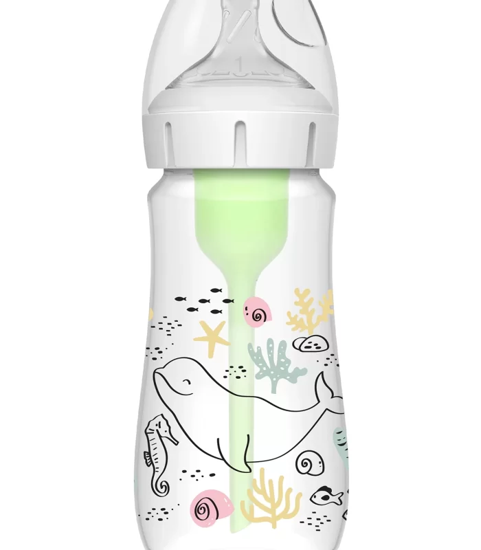 Dr.Browns Geniş Ağız PP Antikolik Options Biberon  270ml Kız