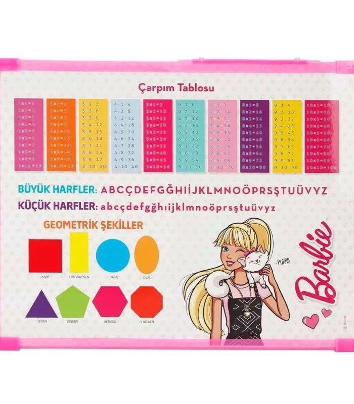 DSN020 BARBİE ABAKÜSLÜ YAZI TAHTASI
