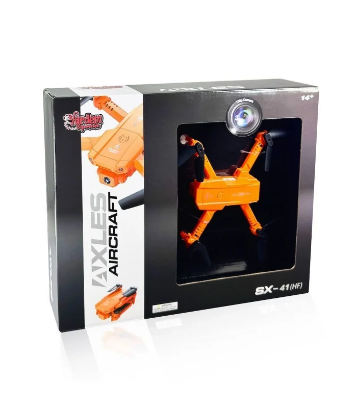 DSX-41 Kumandalı 2.4G Şarjlı Kameralı Katlanabilir Drone -Vardem Oyuncak