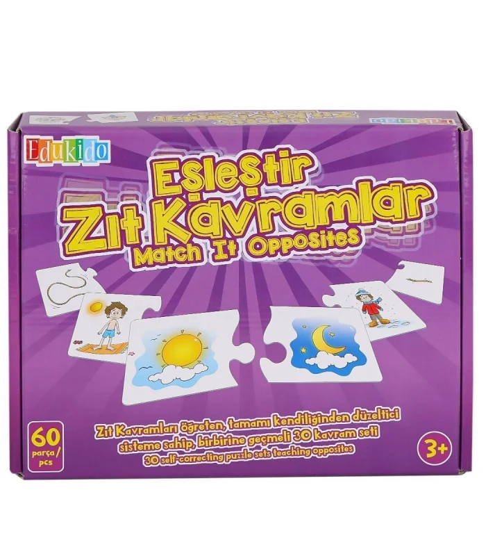 EDU-1012 Eşleştir Zıt Kavramlar -Chiva