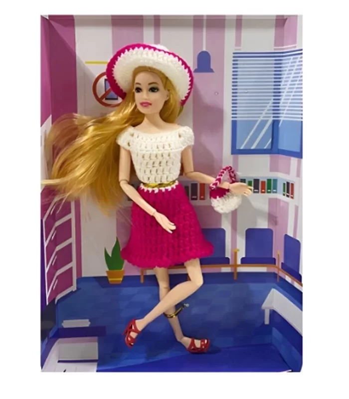 Efe Toys Örgü Elbiseli Sonsuz Hareketli Bebek