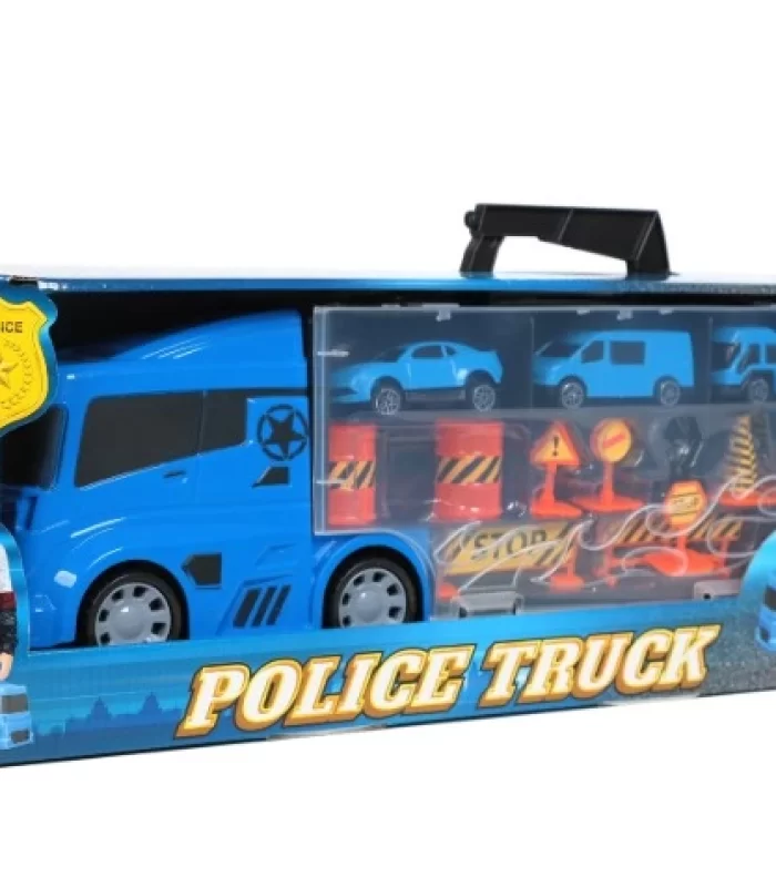 Engin Oyuncak Tır Polis Araçlar