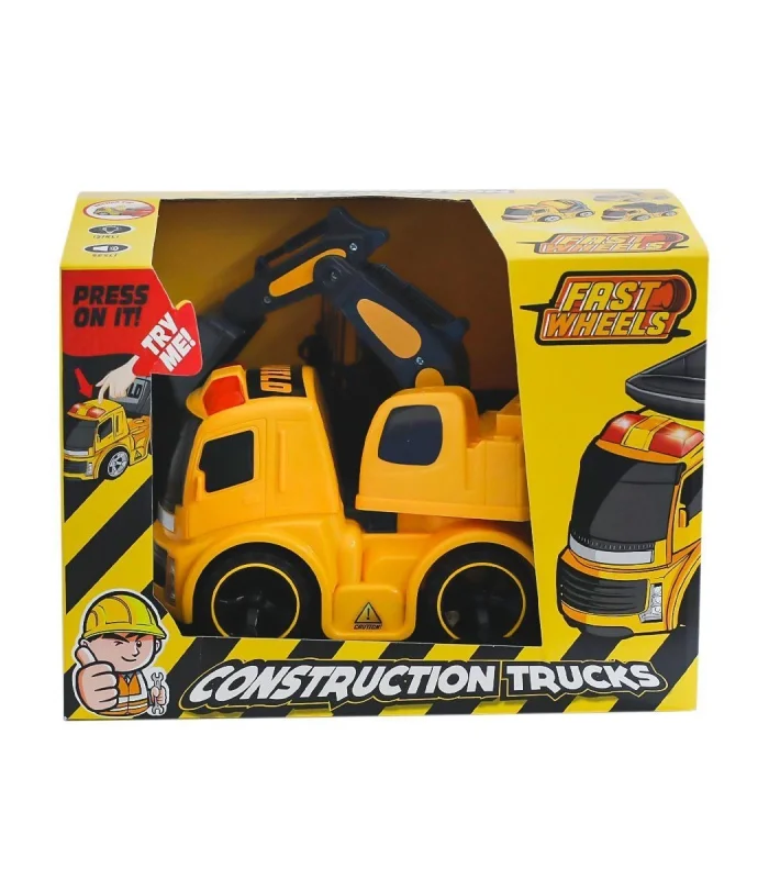 ER-241 Fast Wheels İnşaat Araçları Kepçeli Kamyon -Erdem Oyuncak