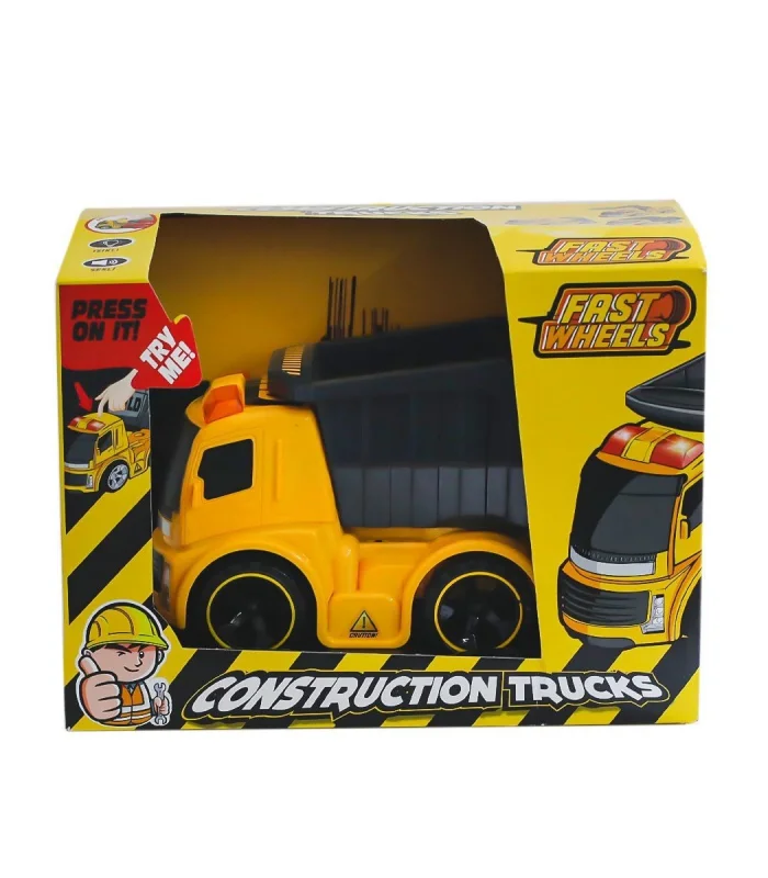 ER-242 Fast Wheels İnşaat Araçları Damperli Kamyon -Erdem Oyuncak