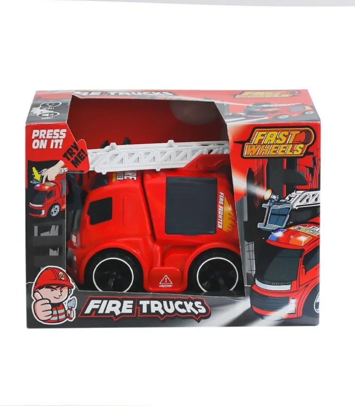 ER-243 Fast Wheels İtfaiye Kamyonu -Erdem Oyuncak