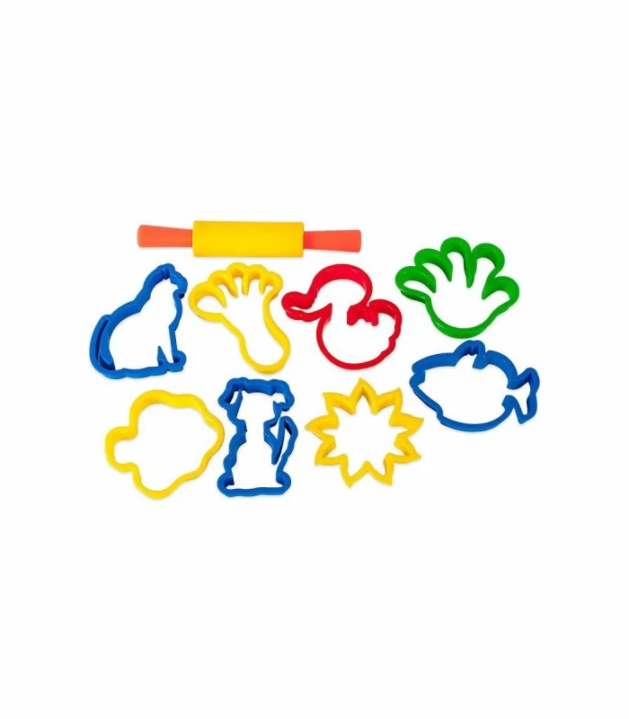 ERN-015 POŞETLİ OYUN HAMURU KALIPLAR BÜYÜK ŞEKİLLER