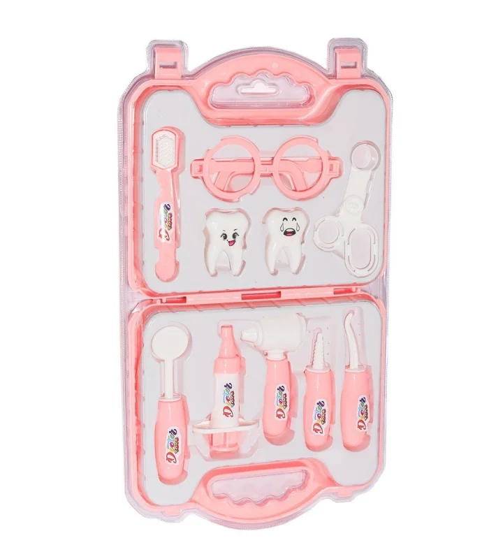 ERN-2039 HEROES TOYS ÇANTALI KIZ DİŞÇİ SETİ