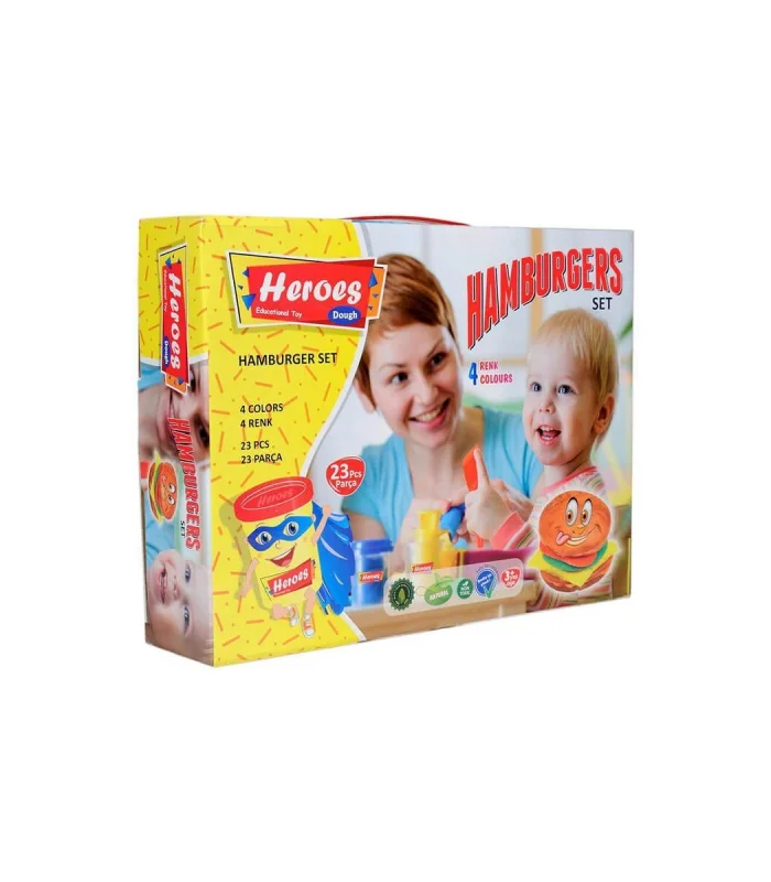 ERN-538 HEROES HAMBURGER OYUN HAMURU SETİ